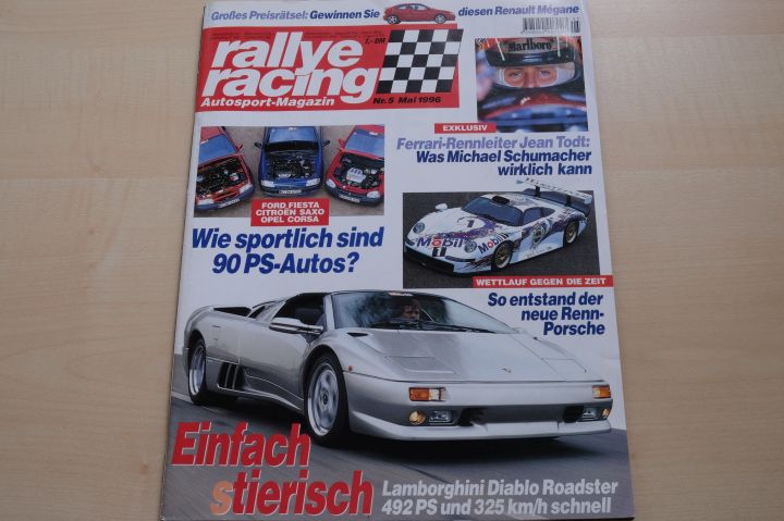 Deckblatt Rallye Racing (05/1996)